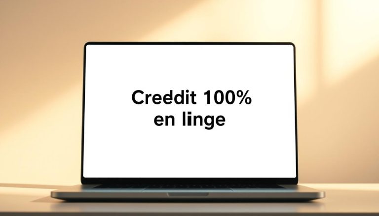 Crédit 100% en ligne