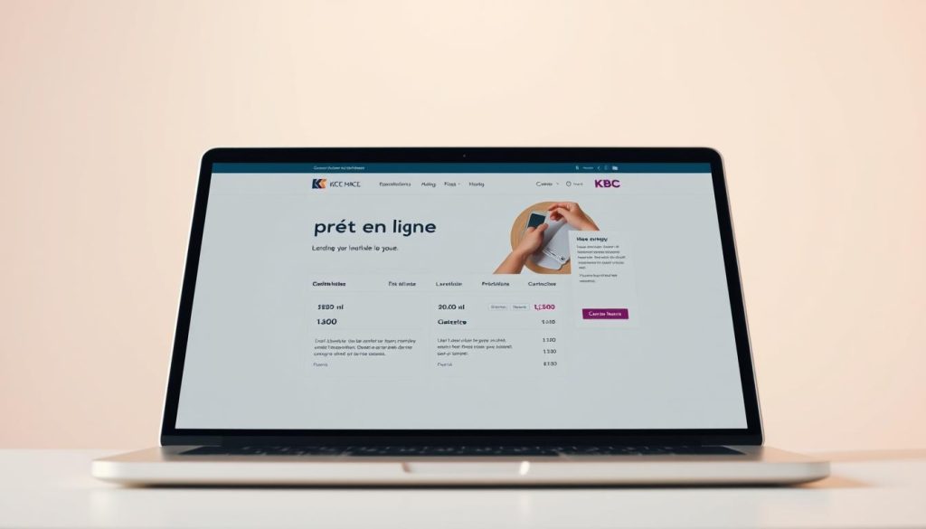 Prêt en ligne KBC